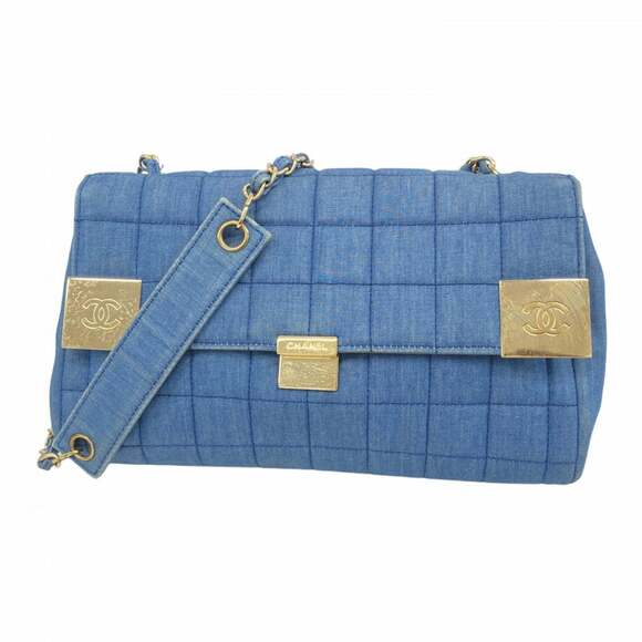 CHANEL Handbags - CHANEL Blue Shoulder Bag